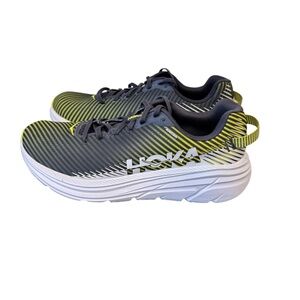 Hoka Men's Athletic Shoes in Gray and Yellow